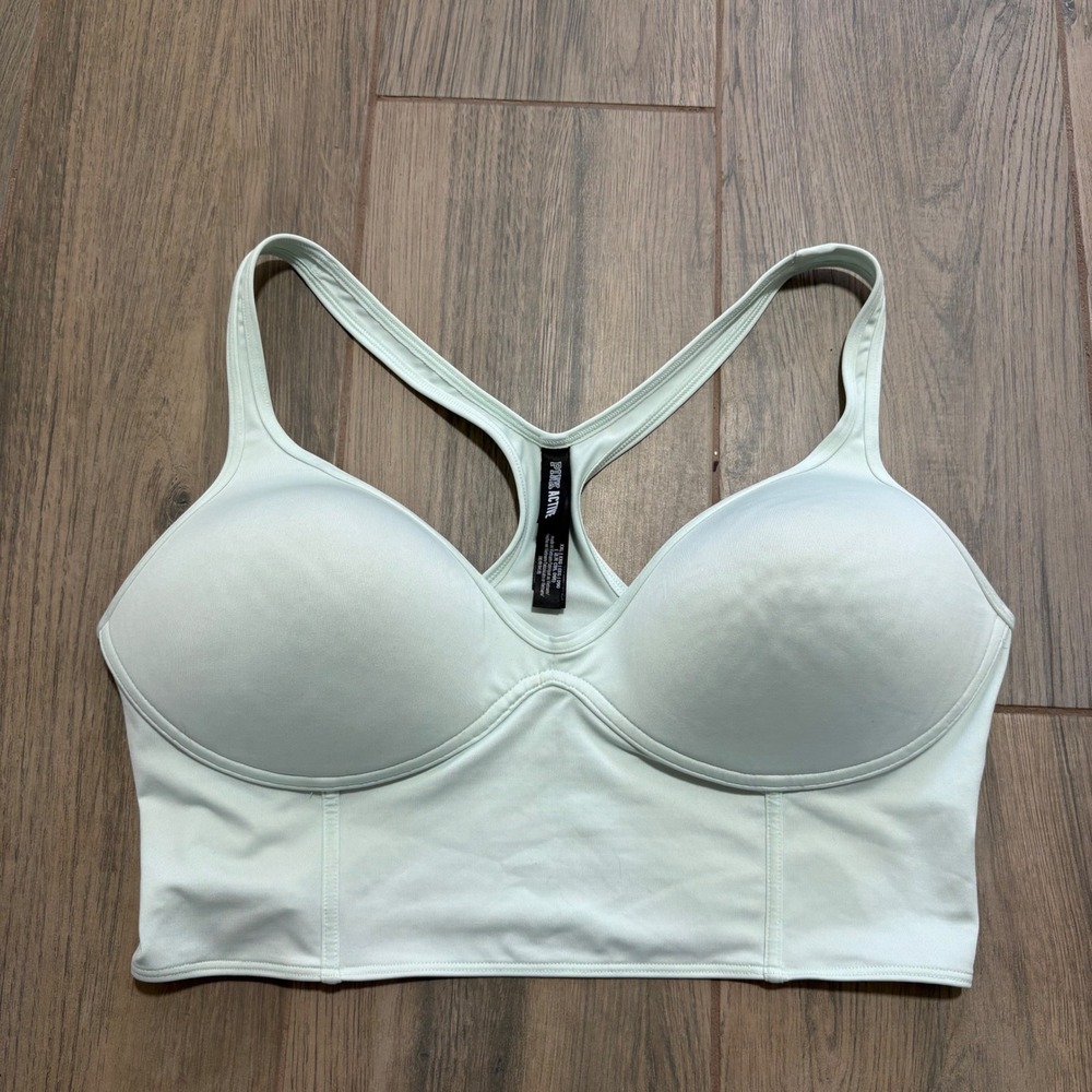 Victoria's Secret PINK Active Sports Bra Mint Green XXL